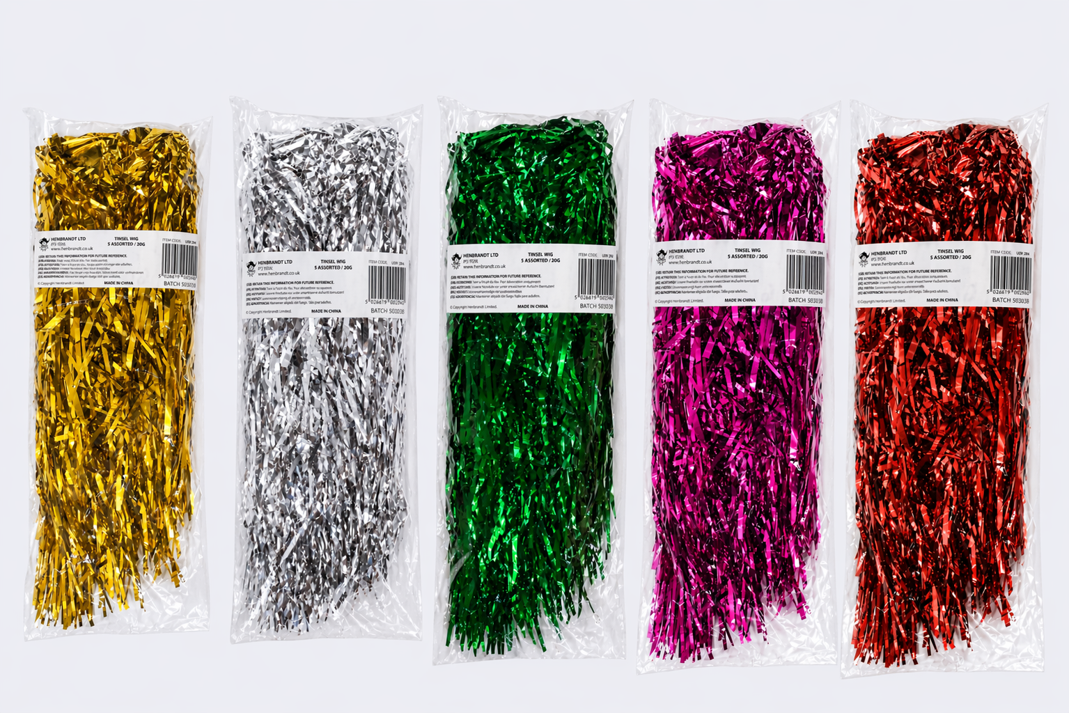 Premium Tinsel Wigs