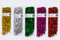 Tinsel Wigs – 5 Colour Bundle (Gold, Silver, Green, Red & Purple)