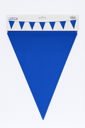 Giant Blue Pennant Bunting – 10 m, 18 Flags
