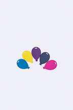Plastic Balloon Weights – Assorted Colours, Pack of 100 (bundle 1)